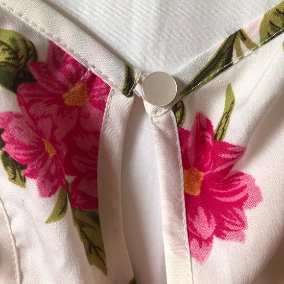 Floral O’Neill peplum tank - Picture 7 of 9